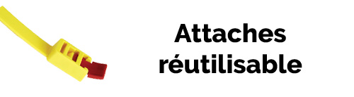 Attaches réutilisables