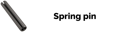 Spring pin